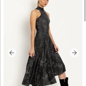 Blackmilk Wasteland assymetrical mock neck dress M. Sold out on BlackMilk